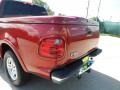2002 Toreador Red Metallic Ford F150 Lariat SuperCrew  photo #25