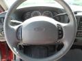 Medium Graphite 2002 Ford F150 Lariat SuperCrew Steering Wheel