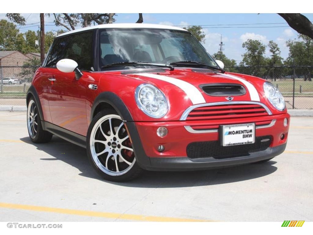 2006 Cooper S Hardtop - Chili Red / Panther Black photo #1