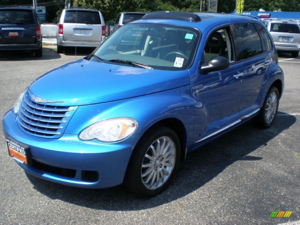 2007 PT Cruiser Touring - Ocean Blue Pearl / Pastel Slate Gray/Blue photo #1