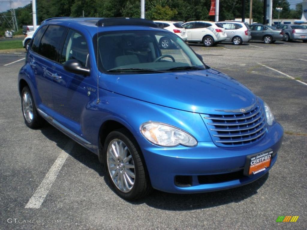 2007 PT Cruiser Touring - Ocean Blue Pearl / Pastel Slate Gray/Blue photo #3