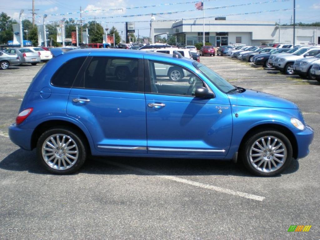 2007 PT Cruiser Touring - Ocean Blue Pearl / Pastel Slate Gray/Blue photo #4