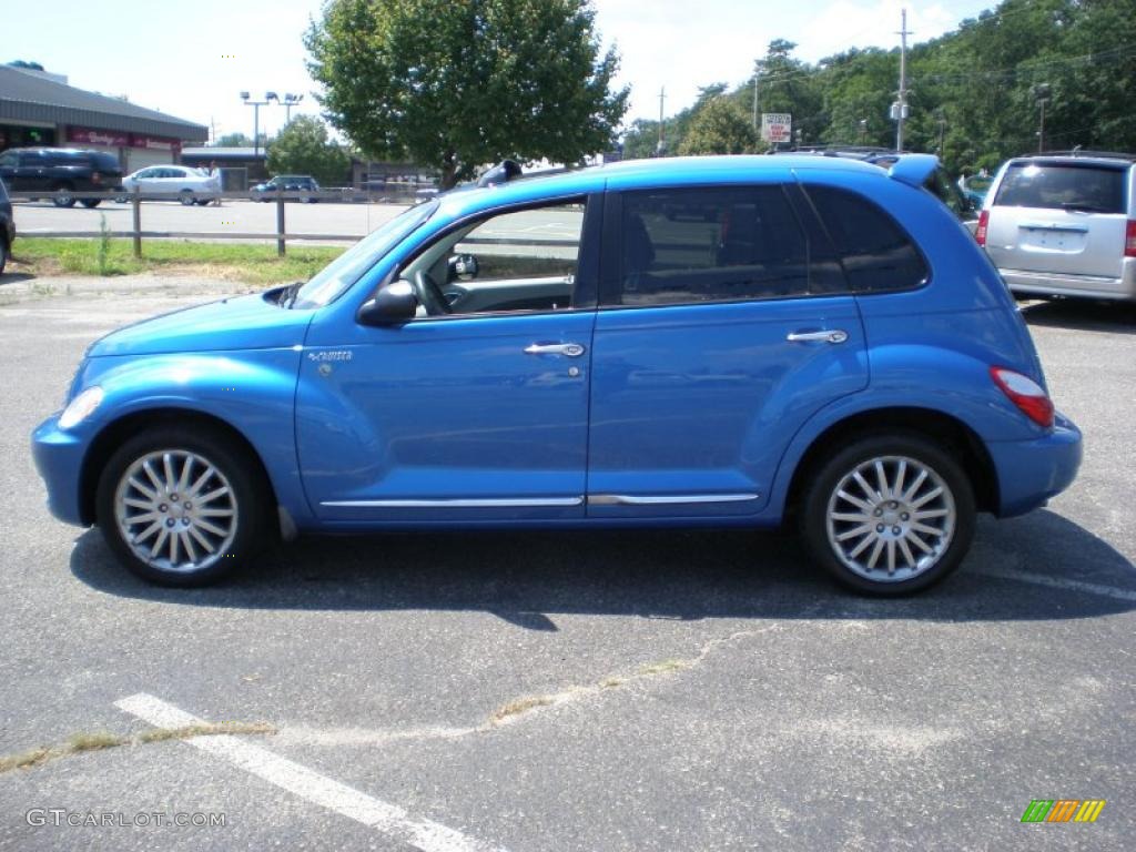 2007 PT Cruiser Touring - Ocean Blue Pearl / Pastel Slate Gray/Blue photo #8