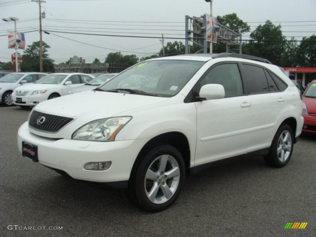 2004 RX 330 AWD - Crystal White Pearl / Ivory photo #3