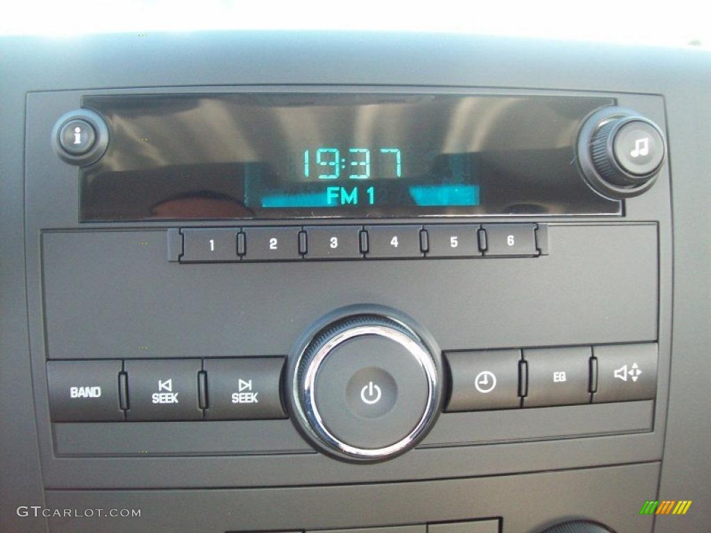 2011 Silverado 1500 LS Regular Cab - Steel Green Metallic / Dark Titanium photo #8