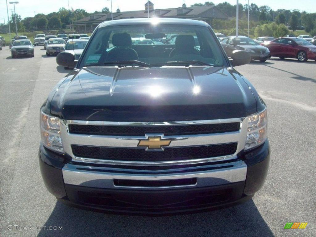 2011 Silverado 1500 LS Regular Cab - Black / Dark Titanium photo #13