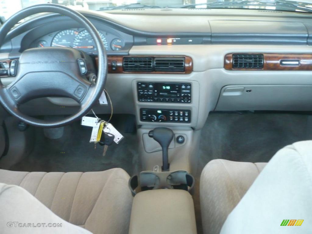 1995 Chrysler Concorde Sedan Beige Dashboard Photo #52771504