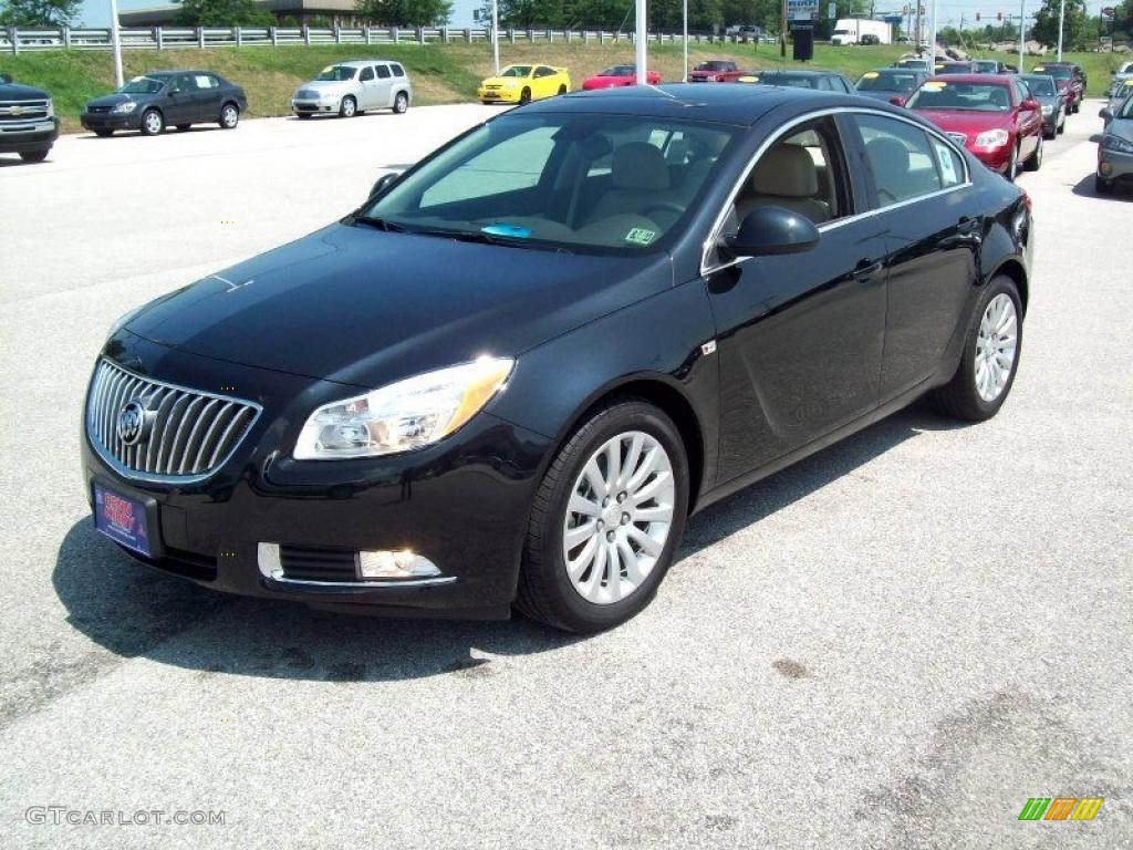 Carbon Black Metallic 2011 Buick Regal CXL Turbo Exterior Photo #52771560