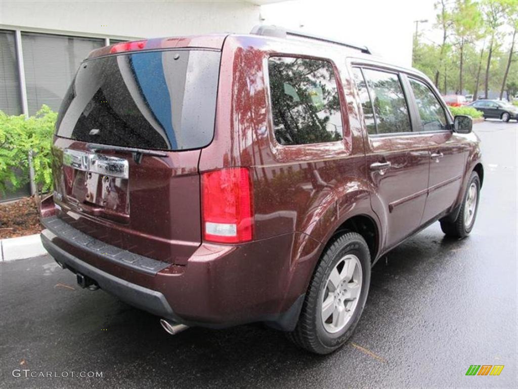 Dark Cherry Pearl 2011 Honda Pilot EX Exterior Photo #52772976