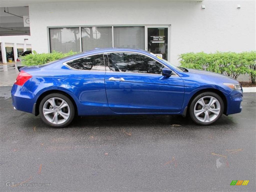 Belize Blue Pearl 2011 Honda Accord EX-L V6 Coupe Exterior Photo #52773284