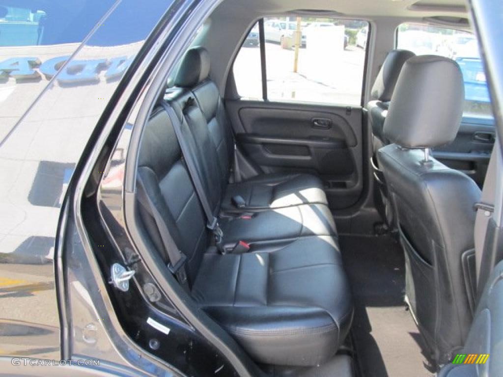 2002 CR-V EX 4WD - Nighthawk Black Pearl / Black photo #13