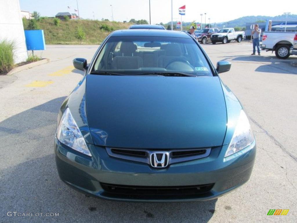2003 Accord EX Sedan - Noble Green Pearl / Ivory photo #10
