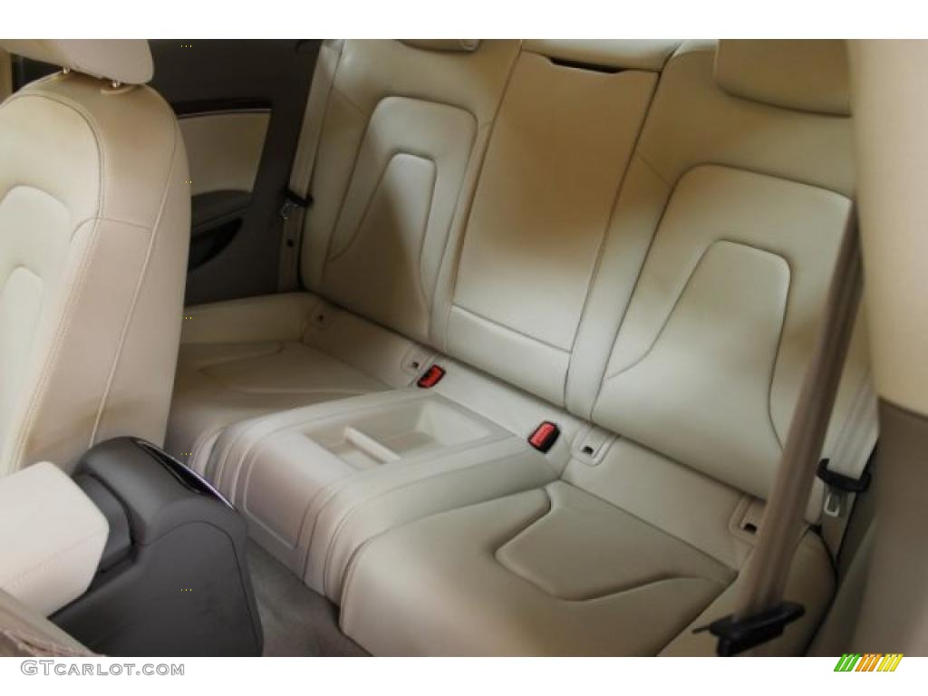 Linen Beige Interior 2011 Audi A5 2.0T quattro Coupe Photo #52774508
