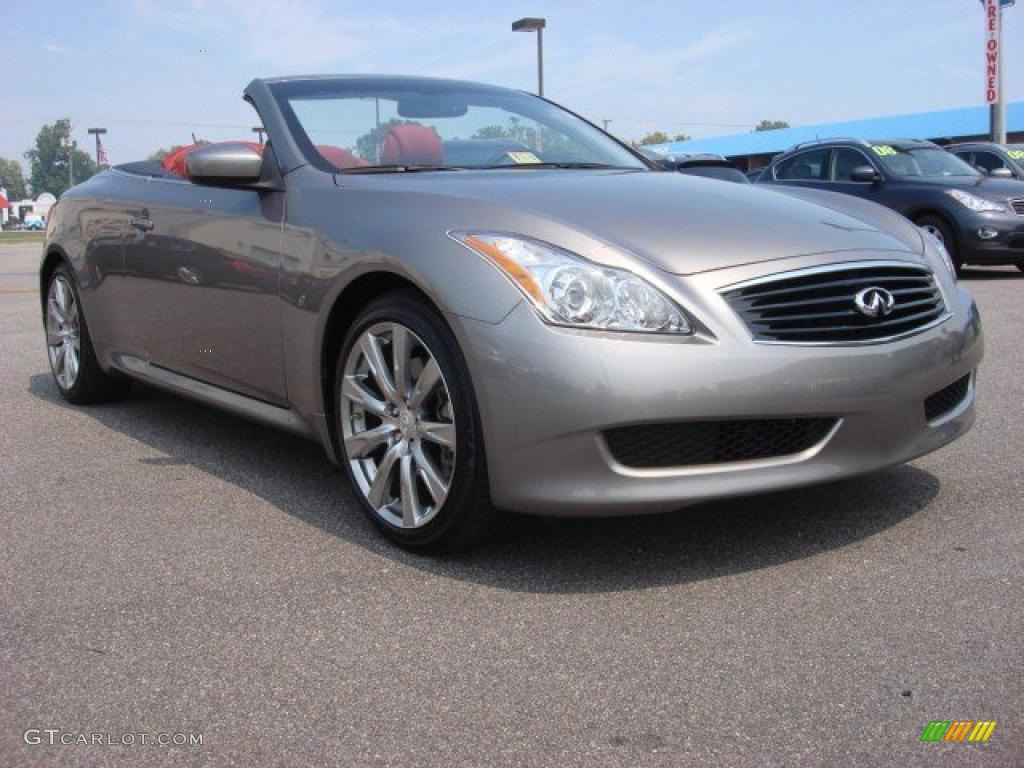 Platinum Graphite 2009 Infiniti G 37 Premier Edition Convertible Exterior Photo #52775068