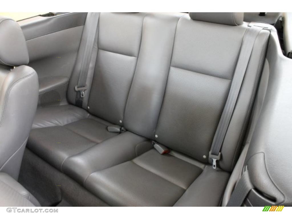 Dark Stone Gray Interior 2004 Toyota Solara SLE V6 Convertible Photo #52777228