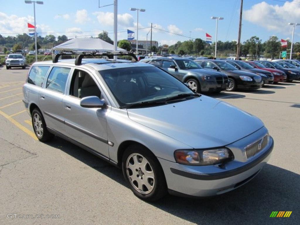 2001 V70 T5 - Polar Blue Metallic / Beige photo #9