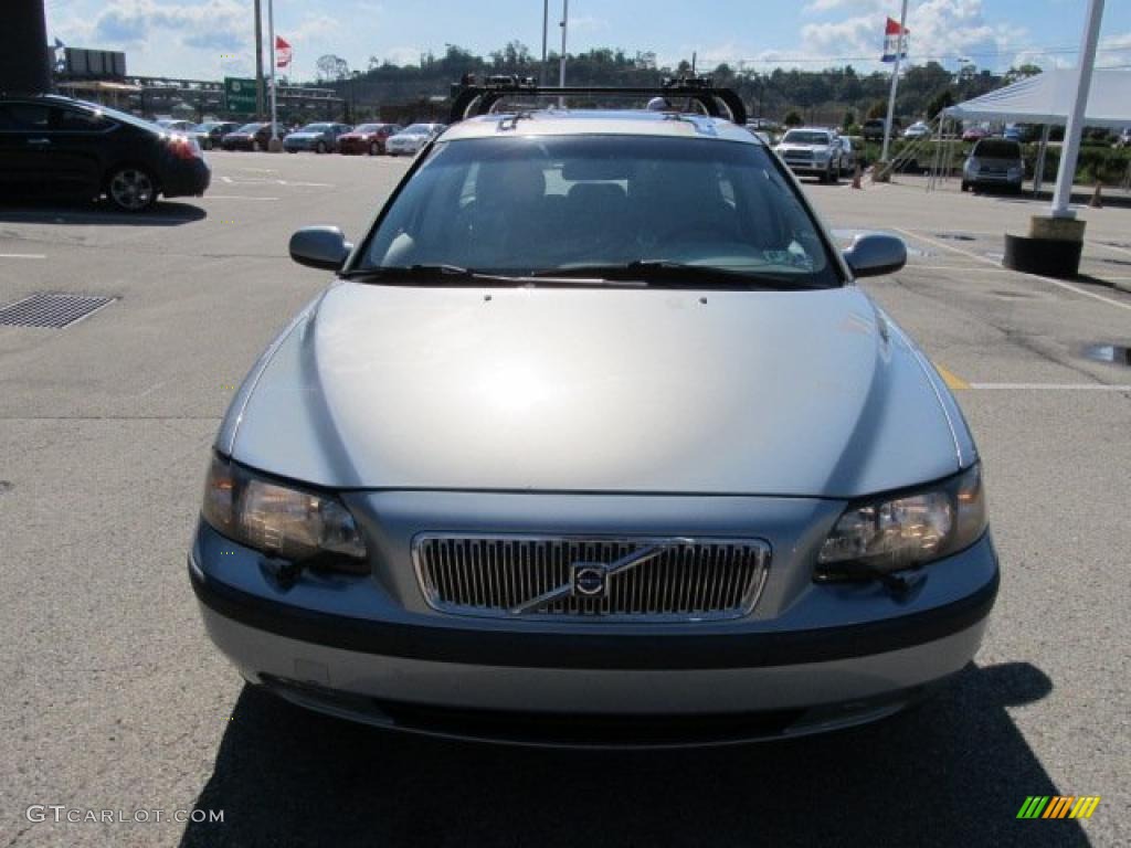 2001 V70 T5 - Polar Blue Metallic / Beige photo #10