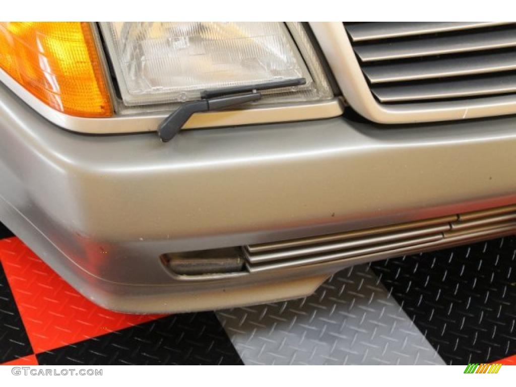 1993 SL 500 Roadster - Smoke Silver Metallic / Parchment photo #34