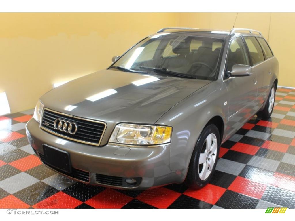 2002 A6 3.0 quattro Avant - Canvas Beige Metallic / Ebony Black photo #2