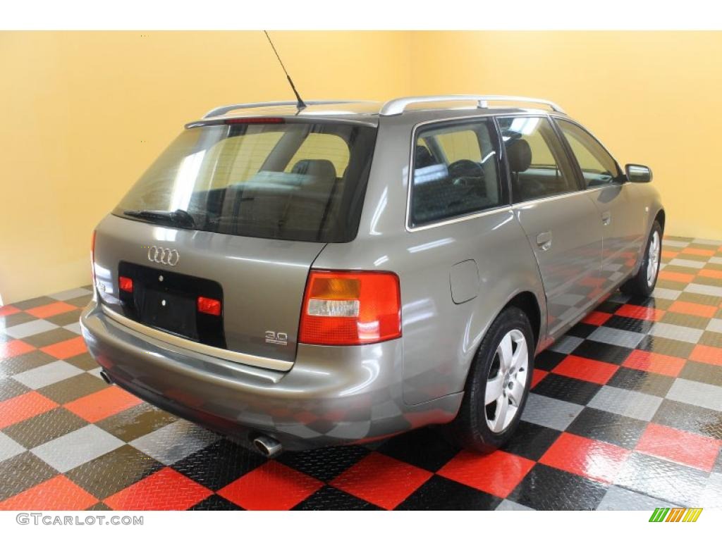 2002 A6 3.0 quattro Avant - Canvas Beige Metallic / Ebony Black photo #4