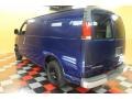 2002 Indigo Blue Metallic Chevrolet Express 1500 Commercial Van  photo #3