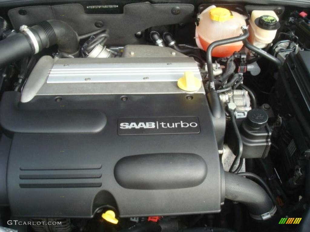 2004 Saab 9-3 Arc Convertible 2.0 Liter Turbocharged DOHC 16-Valve 4 Cylinder Engine Photo #52778816