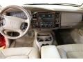 2002 Dodge Durango Sandstone Interior Dashboard Photo