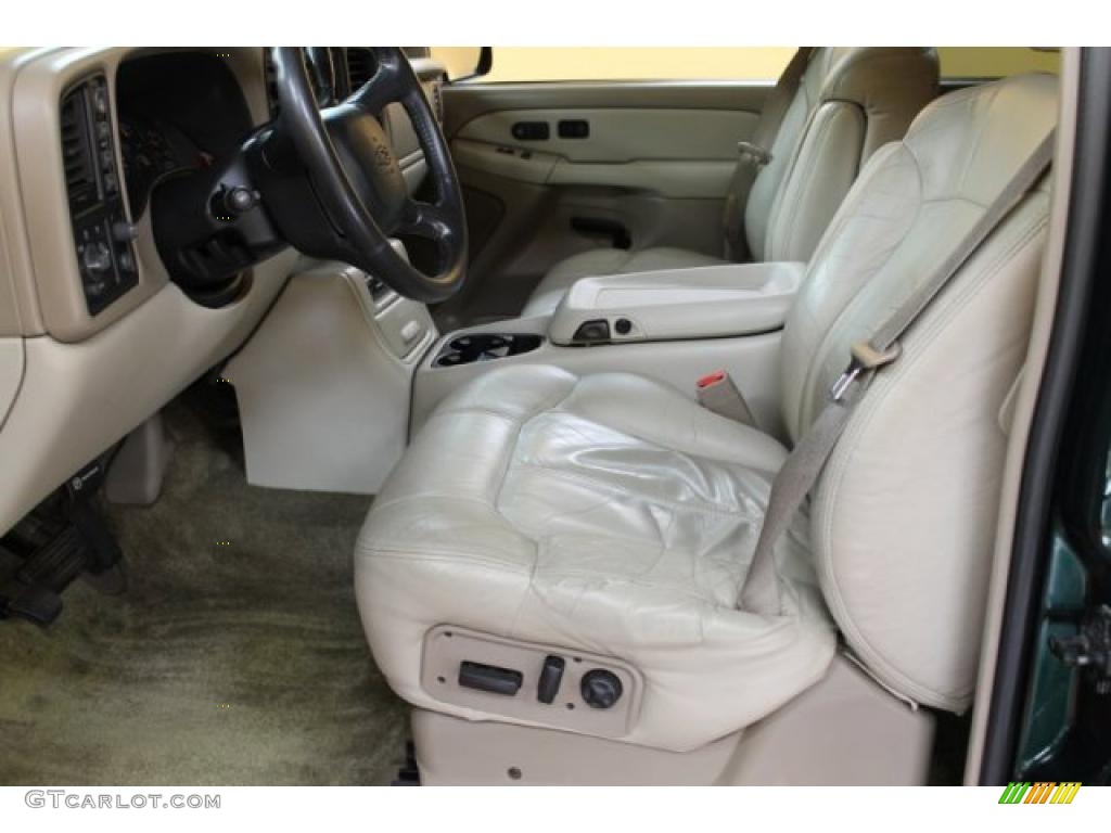 2002 Suburban 1500 LT 4x4 - Forest Green Metallic / Tan photo #13