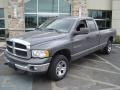 2003 Graphite Metallic Dodge Ram 1500 ST Quad Cab 4x4  photo #2