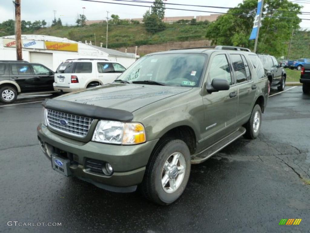 Estate Green Metallic 2004 Ford Explorer XLT 4x4 Exterior Photo #52781268