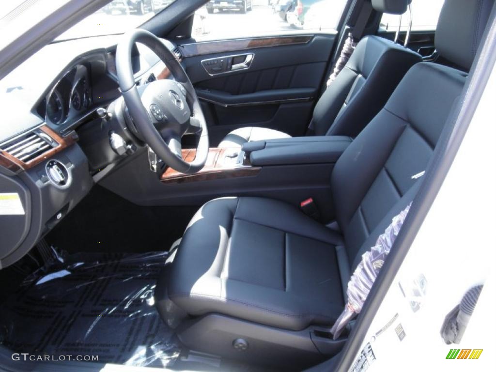 2011 E 350 Sedan - Arctic White / Black photo #7