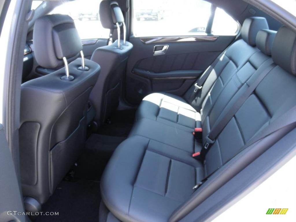2011 E 350 Sedan - Arctic White / Black photo #8