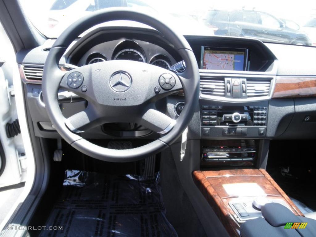 2011 E 350 Sedan - Arctic White / Black photo #9