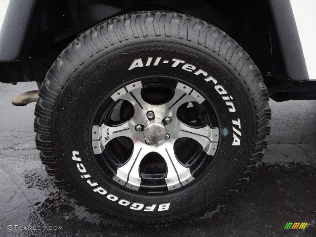2005 Jeep Wrangler X 4x4 Custom Wheels Photo #52783564