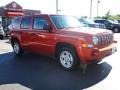 2008 Sunburst Orange Pearl Jeep Patriot Sport  photo #2