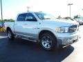 2010 Stone White Dodge Ram 1500 Laramie Crew Cab 4x4  photo #2