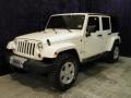 Stone White - Wrangler Unlimited Sahara 4x4 Photo No. 4