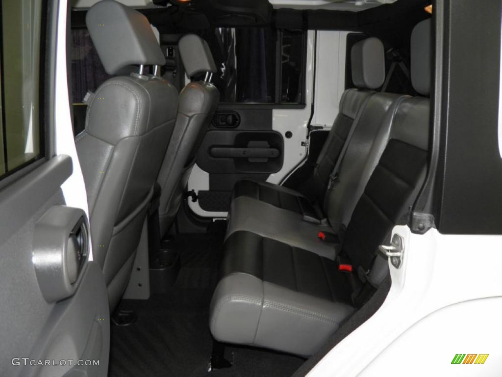 Dark Slate Gray/Medium Slate Gray Interior 2010 Jeep Wrangler Unlimited Sahara 4x4 Photo #52785504