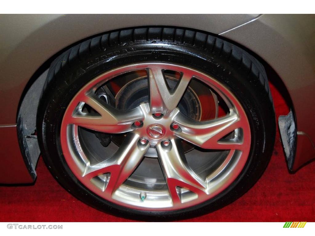 2009 Nissan 370Z Sport Touring Coupe Wheel Photo #52786152