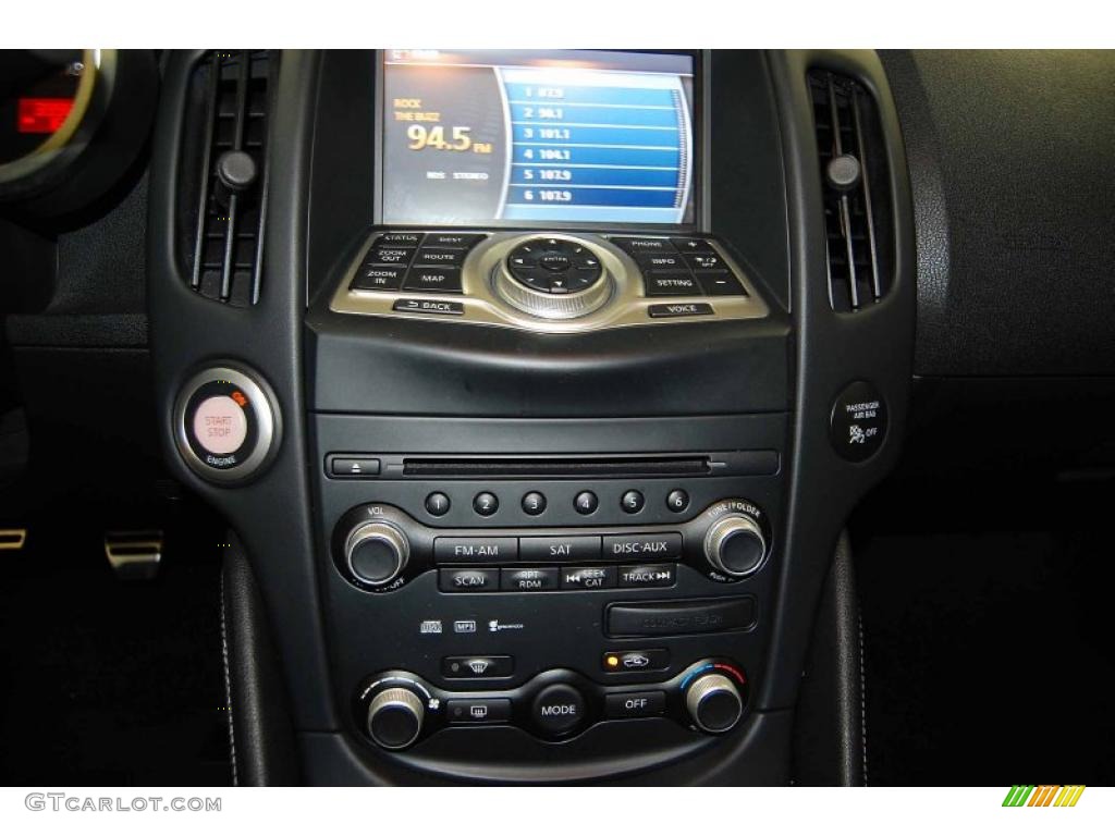 2009 Nissan 370Z Sport Touring Coupe Controls Photo #52786308