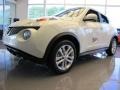 2011 White Pearl Nissan Juke SV  photo #1