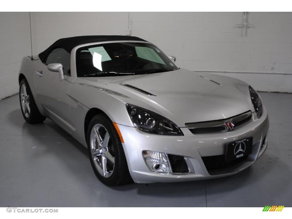 Silver Pearl 2008 Saturn Sky Red Line Roadster Exterior Photo #52788128