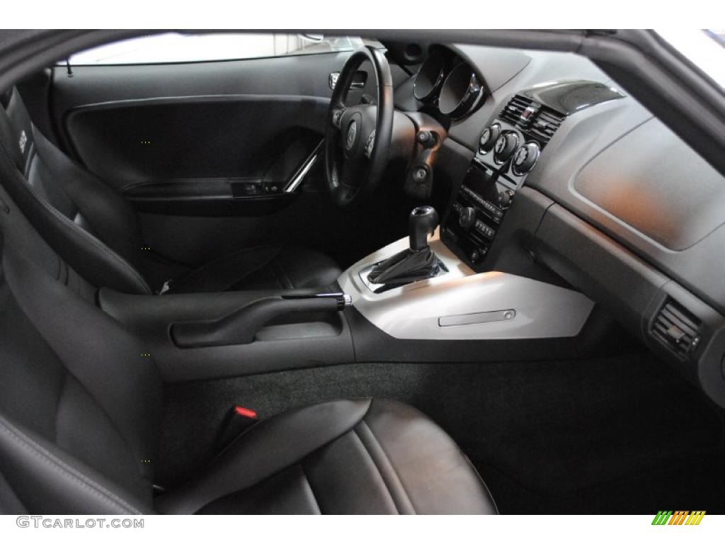 Black Interior 2008 Saturn Sky Red Line Roadster Photo #52788292