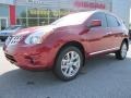 2011 Cayenne Red Nissan Rogue SL  photo #1