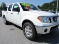 2011 Avalanche White Nissan Frontier SV Crew Cab  photo #7