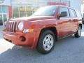 2009 Sunburst Orange Pearl Jeep Patriot Sport  photo #1