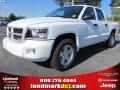 2011 Bright White Dodge Dakota Big Horn Crew Cab  photo #1