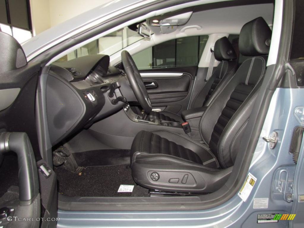 Black Interior 2010 Volkswagen CC Sport Photo #52790984
