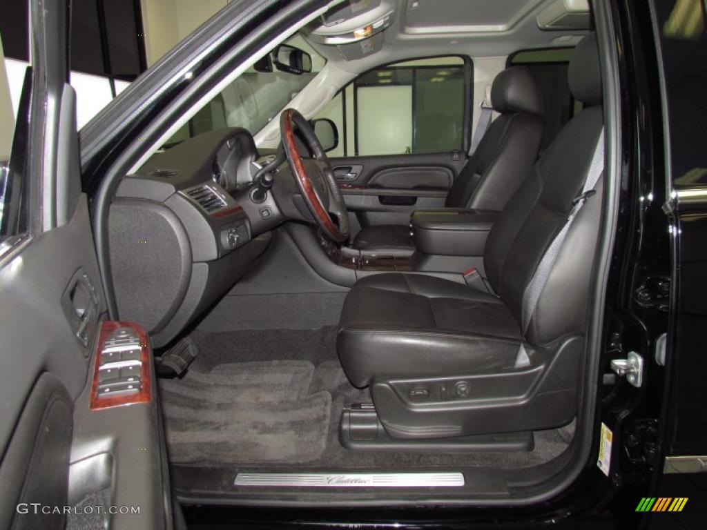 Ebony Interior 2010 Cadillac Escalade EXT Premium AWD Photo #52791724