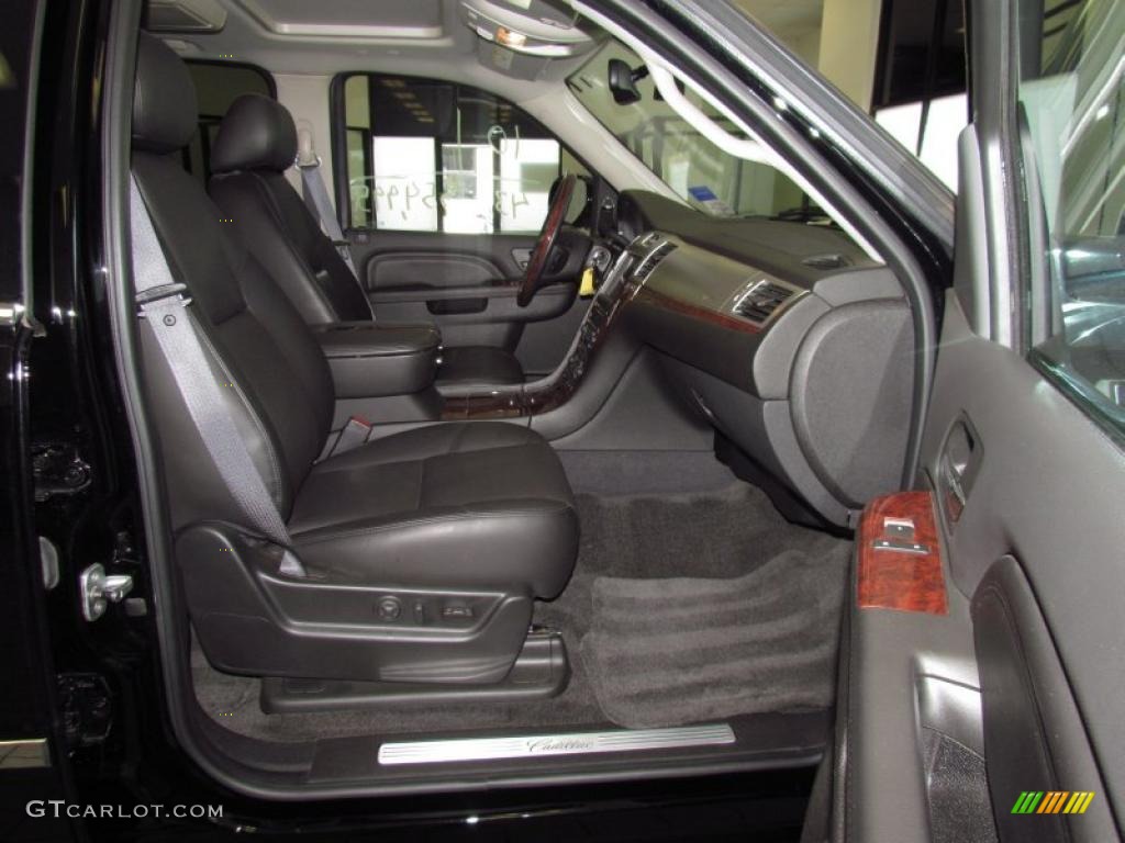 Ebony Interior 2010 Cadillac Escalade EXT Premium AWD Photo #52791732